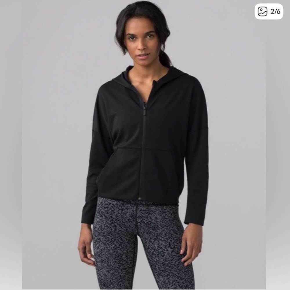 Lululemon Minimal Hoodie - Black - Size 2